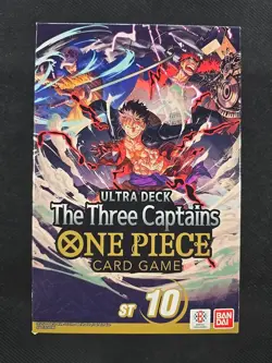 ONE PIECE Card Game THE THREE CAPTAINS Ultra Deck Starter Deck (ST-10) English 810059783508 - Image 1