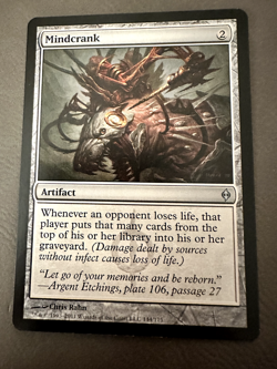 MTG Mindcrank #144 New Phyrexia (NPH) LP - Image 1