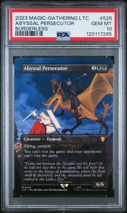 2023 BORDERLESS #525 ABYSSAL PERSECUTOR PSA 10 - Image 1