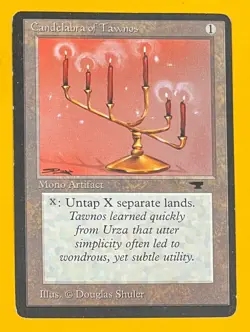 MTG CANDLELABRA OF TAWNOS Antiquities (OldManMTG 012-663) - Image 1
