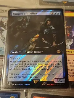 Rangers of Ithilien (Extended Art) (Surge Foil) #764 NM Lord of the Rings - Image 1
