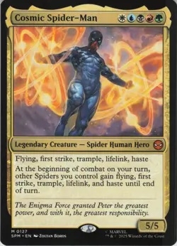 Cosmic Spider-Man M Marvel's Spider-Man 127 NM Normal MTG - Image 1