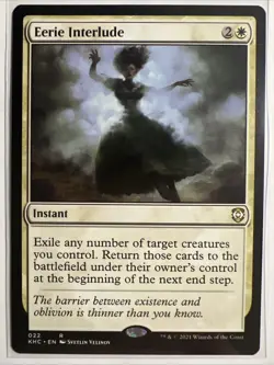 Eerie Interlude MTG Kaldheim Commander LP 22 - Image 1