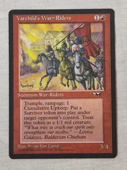 NM Varchild's War-Riders Alliances Mtg Magic the Gathering - Image 1