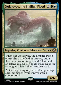 Xolatoyac, the Smiling Flood - Foil Light Play, English Magic the Gathering MTG - Image 1