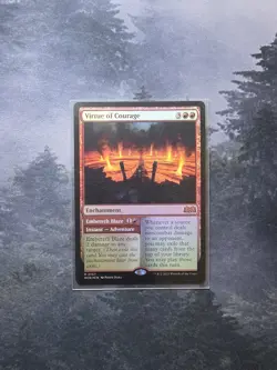 Virtue of Courage Wilds of Eldraine Foil - Image 1