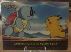 2000 Topps Pokemon TV Animation Series 2 #EP12 Here Comes the Squirtle Squad - Image 1