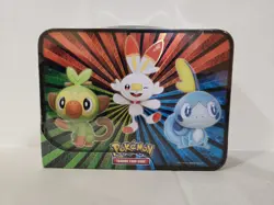 Pokemon TCG 2020 Spring Collector's Chest Lunch Box Tin Sword & Shield SEALED - Image 2