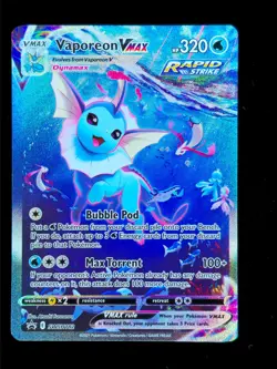 Vaporeon Vmax SWSH182 Pokemon Sword Shield 2021 NM 🔥🔥🔥 - Image 1