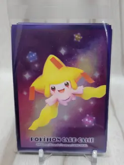 Japanese Pokemon Center Shiny Jirachi Sleeves Good Condition - Image 1