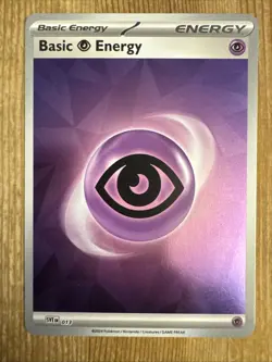 Pokemon TCG Prismatic Evolutions Psychic Energy SVE013 Holo Near Mint - Image 1
