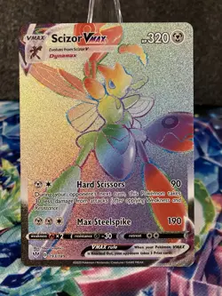 Scizor VMAX (Holo) SWSH03: Darkness Ablaze 193/189 Secret Rare Pokemon TCG - Image 1