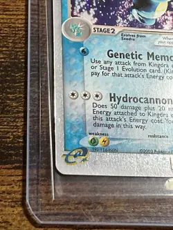 Pokemon TCG - Kingdra EX - EX Dragon 92/97 - Holo - MP - Image 4