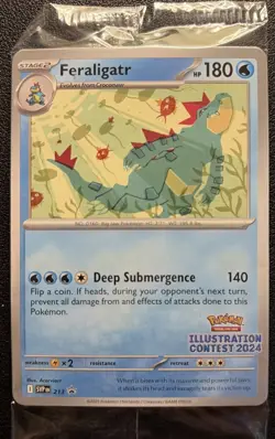 Lot of 10 Sealed Pokemon Illustration Contest 2024 Promos With Pikachu SVP214 - Image 3