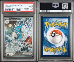 2024 POKEMON SVP EN-SV BLACK STAR PROMO #131 KINGDRA EX PSA 9 - Image 1