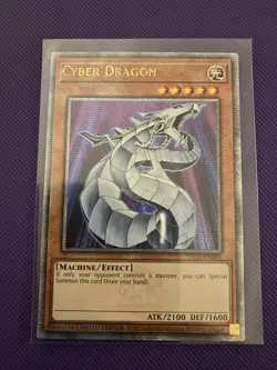 *** CYBER DRAGON *** QUARTER CENTURY SECRET RARE TN23-EN005 YUGIOH! - Image 1