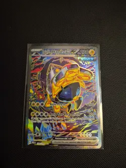 Pokemon TCG Prismatic Evolutions Iron Hands EX Sir 154/131 Mint Condition Card - Image 1