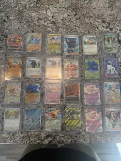 Lot of 24 Ex and Foil Pokemon Cards - Near Mint Condition In Sleeves - Image 1