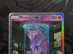 NM/Mint Mewtwo GX 78/73 Shining Legends Alt Art Secret Rare Pokemon Card - Image 3