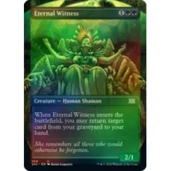 FOIL ETERNAL WITNESS (BORDERLESS) X4 Double Masters 2022 Magic MTG MINT CARD - Image 1