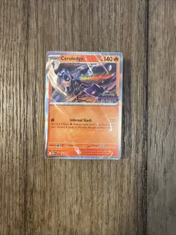 Ceruledge - Prerelease Promo Pokemon Card MEP 014 Phantasmal Flames Stamp - Image 1
