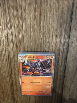 Ceruledge - Prerelease Promo Pokemon Card MEP 014 Phantasmal Flames Stamp - Image 5