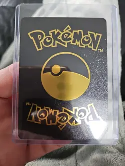 Eternatus Vmax Rainbow Black Foil Fan Art Vinyl Collector Pokemon Card 192/189 - Image 2