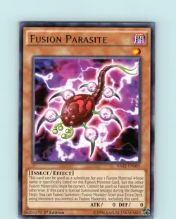 Yu-Gi-Oh TCG Fusion Parasite RATE-EN009 1st Edition Regular Rare Card NM - Image 1