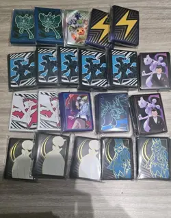 🔥 100% Authentic Pokemon Card Sleeves 💎 Official ETB Set Lot (21 Packs) ✅ - Image 1