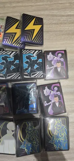 🔥 100% Authentic Pokemon Card Sleeves 💎 Official ETB Set Lot (21 Packs) ✅ - Image 4