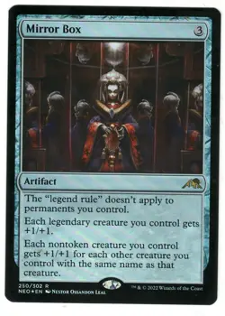 MTG Mirror Box Foil Kamigawa Neon Dynasty Magic The Gathering - Image 1