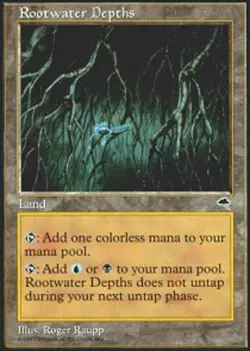 4x Rootwater Depths NM-Mint, English Tempest MTG Magic - Image 1