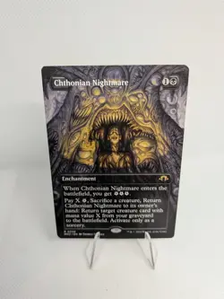 MTG Chthonian Nightmare Borderless 330 Modern Horizons 3 MH3 Magic - Image 1