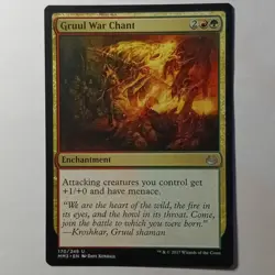 Gruul War Chant Modern Masters 2017 Regular - Image 1