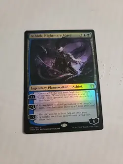 MTG Ashiok, Nightmare Muse Theros Beyond Death 208/254 Regular Mythic Foil - Image 1