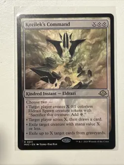 Kozilek's Command Modern Horizons 3 Regular - Image 1