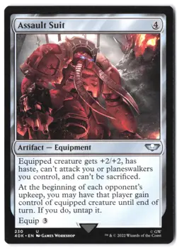 Assault Suit 230 MTG 40K NM - Image 1