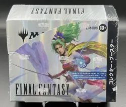 Magic the Gathering MTG Final Fantasy Collector Booster Box Japanese New Sealed - Image 1
