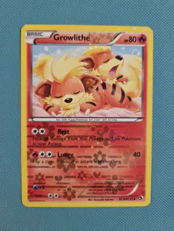 2013 Pokemon Legendary Treasures Radiant Collection Holo Growlithe #RC4/RC25 - Image 1