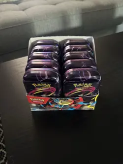 Pokemon TCG Mega Evolution Mini Tins - Set of 10 - Factory Sealed SAME DAY SHIP - Image 2