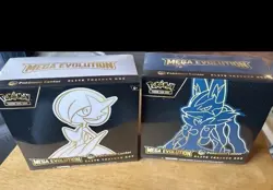 Mega Evolution Gardevoir & Lucario Pokemon Center Etb Pair Set - Image 1