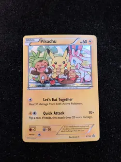 Pokemon Pikachu TCG Black Star Promos XY95 Holo LP - Image 1