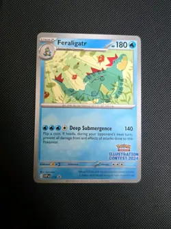 Feraligatr 213 (Illustration Contest 2024) Promo, Pokemon TCG - Image 1
