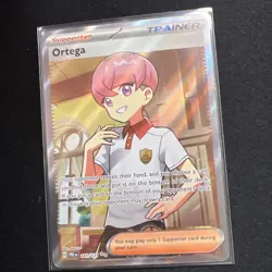 Pokemon Ortega 141/131 Prismatic Evolutions Ultra Rare Holo Near Mint - Image 1