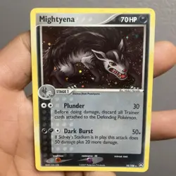 Pokemon TCG Mightyena 18/108 Holo Rare EX Power Keepers 2007 NM/LP - Image 1