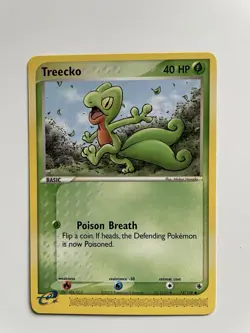 Treecko - 75/109 - EX Ruby & Sapphire Pokemon - NM - Image 1