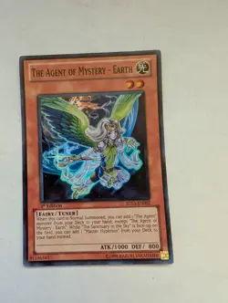 The Agent of Mystery - Earth SDLS-EN002 Lost Sanctuary 1st Edition NM Yugioh - Image 1