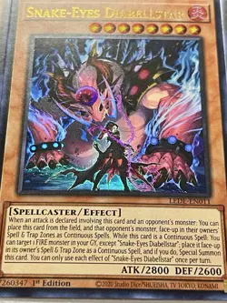 Snake-Eyes Diabellstar + Flamberge + Ash + Oak + Birch + Poplar | YuGiOh! - Image 4