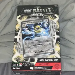 Pokemon Trading Cards - EX Battle Decks - MELMETAL EX - Image 1