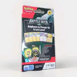 Pokemon Trading Cards - EX Battle Decks - AMPHAROS EX (60-Card Deck, Deck Box+) - Image 2